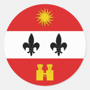 Shire of Ardanroe Populace Abzeichen Runder Aufkleber