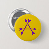 Shire of Arrow Flight Populace-Abzeichen Button (Vorne & Hinten)