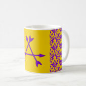 Shire of Arrow Flight Populace-Abzeichen Kaffeetasse (VorderseiteRechts)