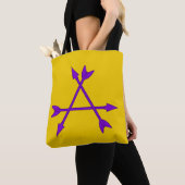 Shire of Arrow Flight Populace-Abzeichen Tasche (Von Nahem)