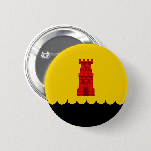 Shire of Blackwater Behalt populace Abzeichen Butt Button (Vorne & Hinten)