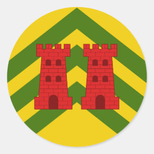 Shire of Cloondara Populace Abzeichen Sticker