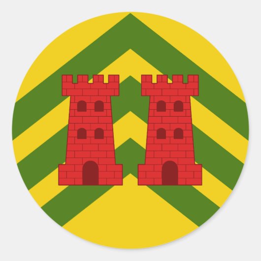 Shire of Cloondara Populace Abzeichen Sticker (Vorderseite)