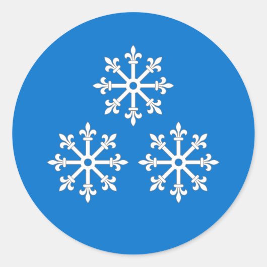 Shire of Cold Behalt Populace Abzeichen Runder Aufkleber (Vorderseite)