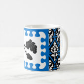 Shire of Darach Populace Abzeichen Kaffeetasse (VorderseiteRechts)