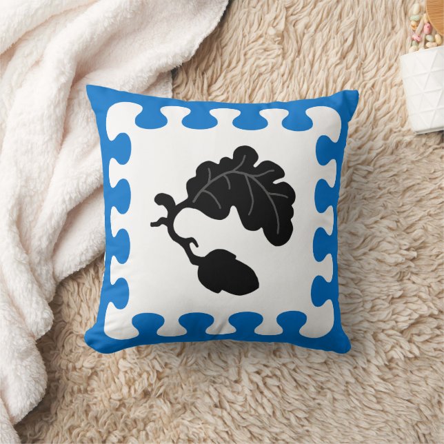 Shire of Darach Populace Abzeichen Throw Kissen (Decke)