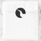 Shire of Dark River Populace Abzeichen Runder Aufkleber (Tasche)