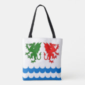 Shire of Dragons Bay Populace Abzeichen Tasche (Rückseite)