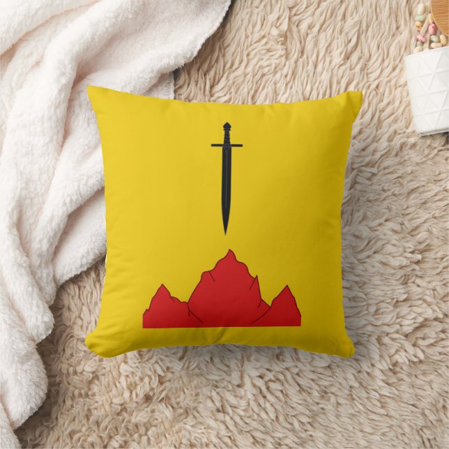 Shire of Isenfir Populace Abzeichen Kissen (Decke)