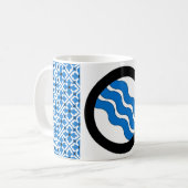 Shire of Lyndhaven Populace Abzeichen Kaffeetasse (Vorderseite Links)