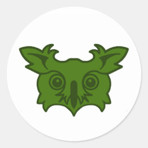 Shire of Owlshrest Populace Abzeichen Runder Aufkleber