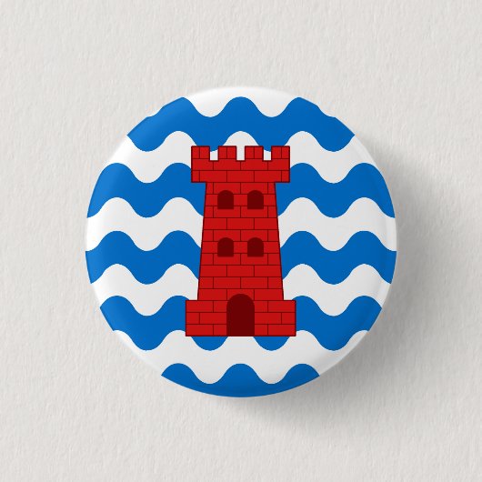 Shire of the Isles Populace Abzeichen Button (Vorderseite)