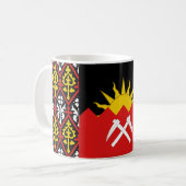 Shire of Vallis Aeris Populace Abzeichen Kaffeetasse (Vorderseite Links)