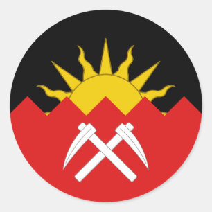 Shire of Vallis Aeris Populace Abzeichen Runder Aufkleber