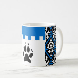 Shire of Wolfscairn Populace Abzeichen Kaffeetasse