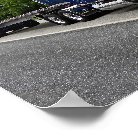 Shirk Peterbilt 379 Poster (Ecke)