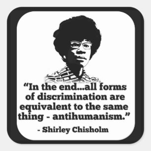 Shirley Chisholm Aufkleber