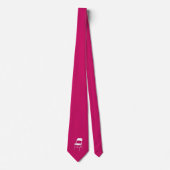 Shirley Chisholm Folding Chair Neck Tie | Heiß ros Krawatte (Vorderseite)