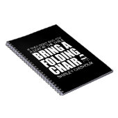 Shirley Chisholm Folgekessel Notebook Notizblock (Rechte Seite)