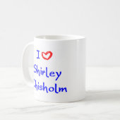Shirley Chisholm Kaffeetasse (Vorderseite Links)