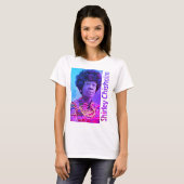 Shirley Chisholm lila hued T-Shirt (Vorne ganz)