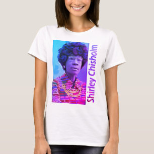 Shirley Chisholm lila Hufe T-Shirt