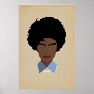 Shirley Chisholm, Schwarze Frauen-Ikonen der Gesch Poster