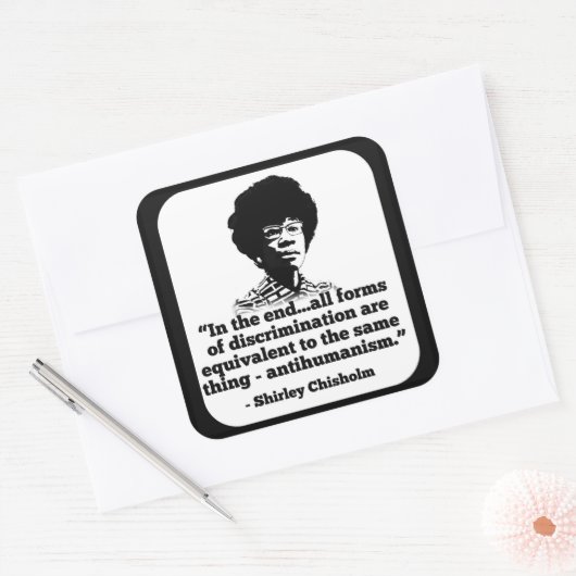 Shirley Chisholm Sticker (Umschlag)