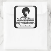 Shirley Chisholm Sticker (Tasche)