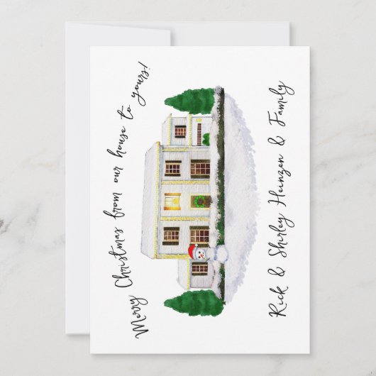 Shirley-Flachkarte Einladung (Vorderseite)