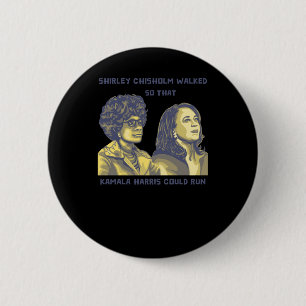 Shirley ging so, dass Kamala Portrait laufen konnt Button