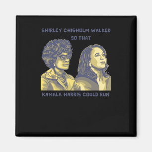 Shirley ging so, dass Kamala Portrait laufen konnt Magnet