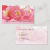 Shirley schlägt nahe Mama auf Telefonnummerkarte (Vorne/Hinten)