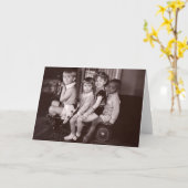 Shirley Temple und Gang.jpeg Karte (Gelbe Blume)