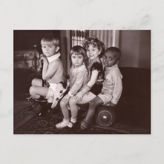 Shirley Temple und Gang.jpeg Postkarte (Vorderseite)