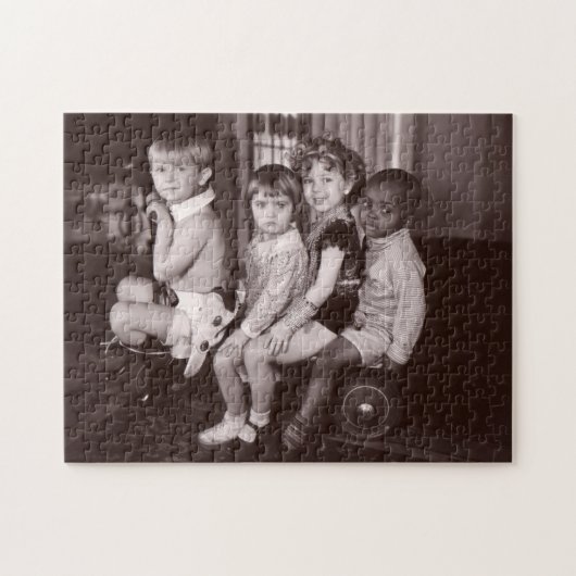 Shirley Temple und Gang.jpeg Puzzle (Horizontal)