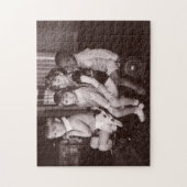 Shirley Temple und Gang.jpeg Puzzle (Vertikal)