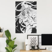 SHIRO DEADMAN WONDERLAND POSTER (Heimbüro)