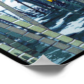 Shiro Kasamatsu Bamboo im Frühsommer Kunst Poster (Ecke)