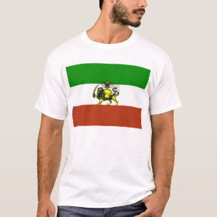 shiro khorshid - der Iran-Flagge T-Shirt