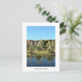 Shirotori Gärten in Nagoya, Japan Postkarte (Stehend Vorderseite)