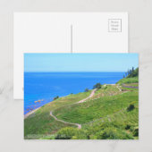 Shiroyone Senmaida Reisfelder: Postkarte (Vorne/Hinten)