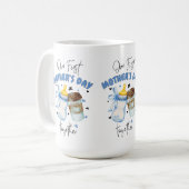 Shirt 2025 /Blue Classic Wight Kaffeetasse (Vorderseite Links)