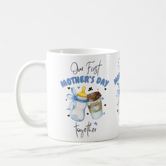 Shirt 2025 /Blue Classic Wight Kaffeetasse (Links)