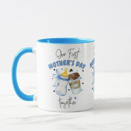 Shirt 2025/Blue Combo Tasse (Links)