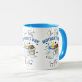 Shirt 2025/Blue Combo Tasse (VorderseiteRechts)