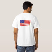 Shirt "American Flag" (Schwarz voll)
