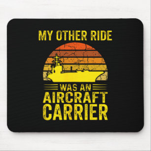 Shirt Andere Fahrt Flugzeugträger Marine Mousepad