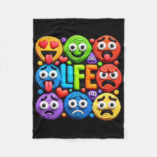 Shirt-Aufkleber für Psychotherapie Fleecedecke