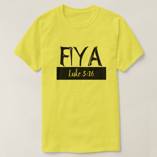 Shirt aus Gelb und Schwarz (Design vorne)